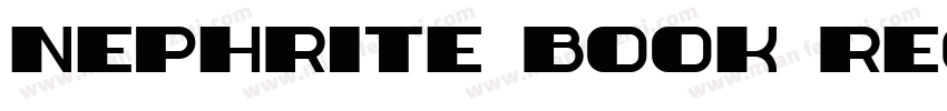 Nephrite Book Regular字体转换